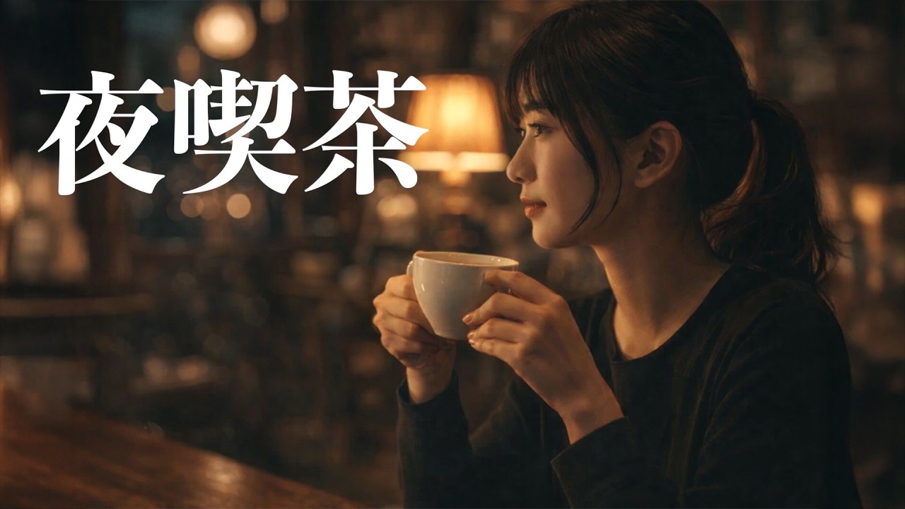 【夜カフェBGM】途中広告なし｜静かなジャズで過ごす深夜の喫茶店 ☕️ 作業用・勉強用