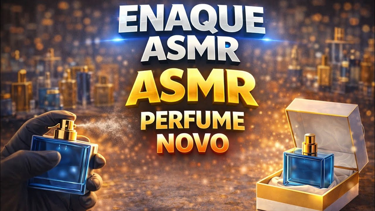ASMR - PERFUME NOVO (SUSSURROS E TAPPINGS) Enaque ASMR