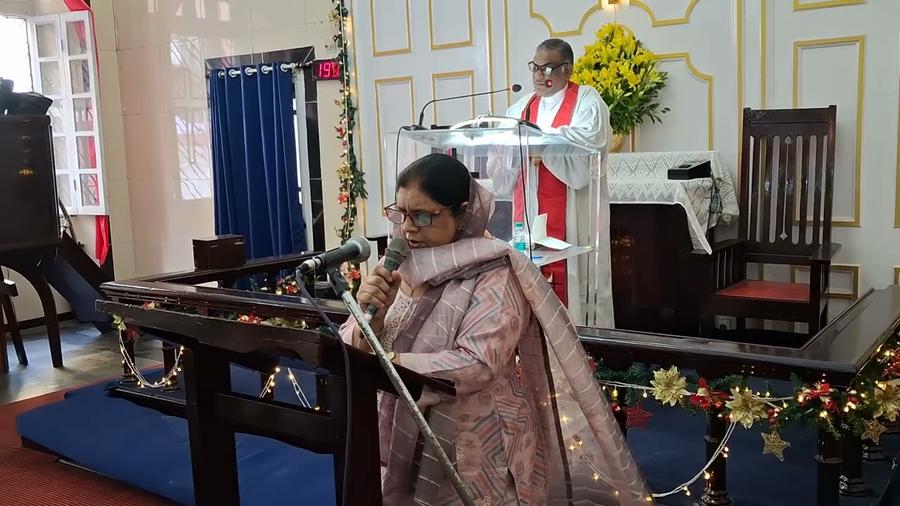 Vachan sister Urmila massey 11_1_26 grant road church Mumbai pastor n Dass 