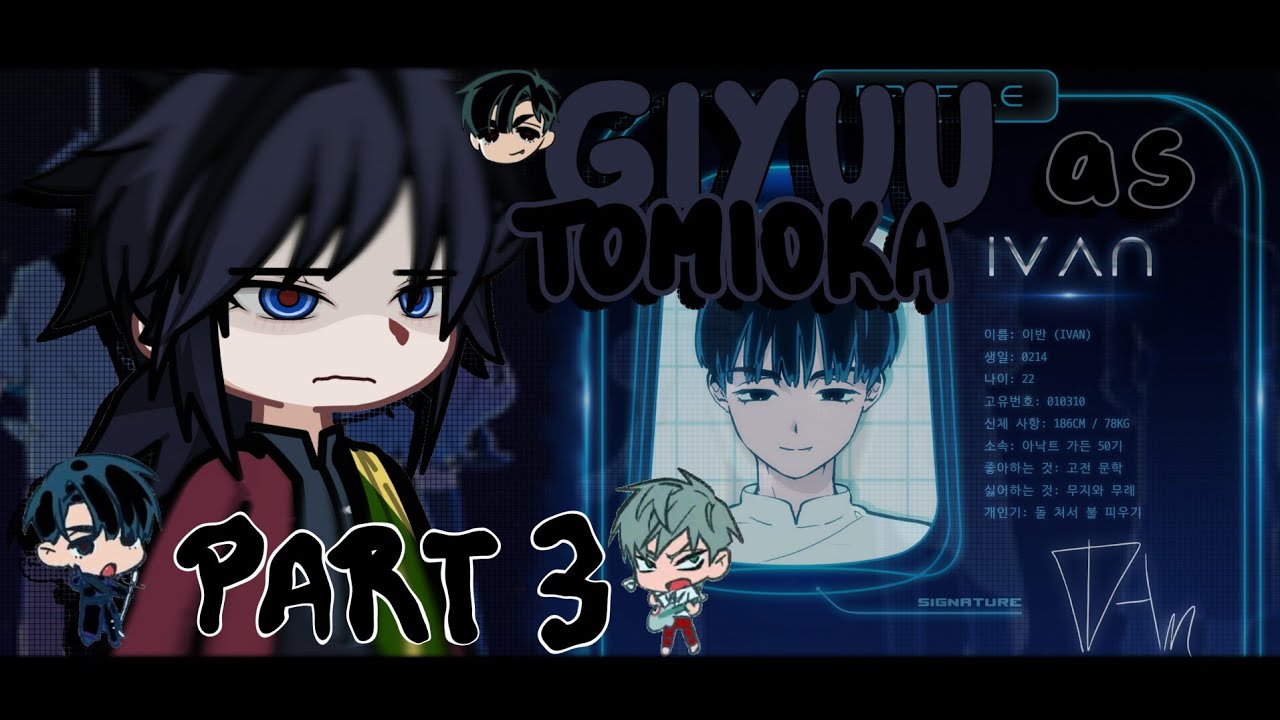 Hashiras react to Giyuu Tomioka as Ivan • KNY x ALNST • Part 3 • 2X • Kuroi Mei