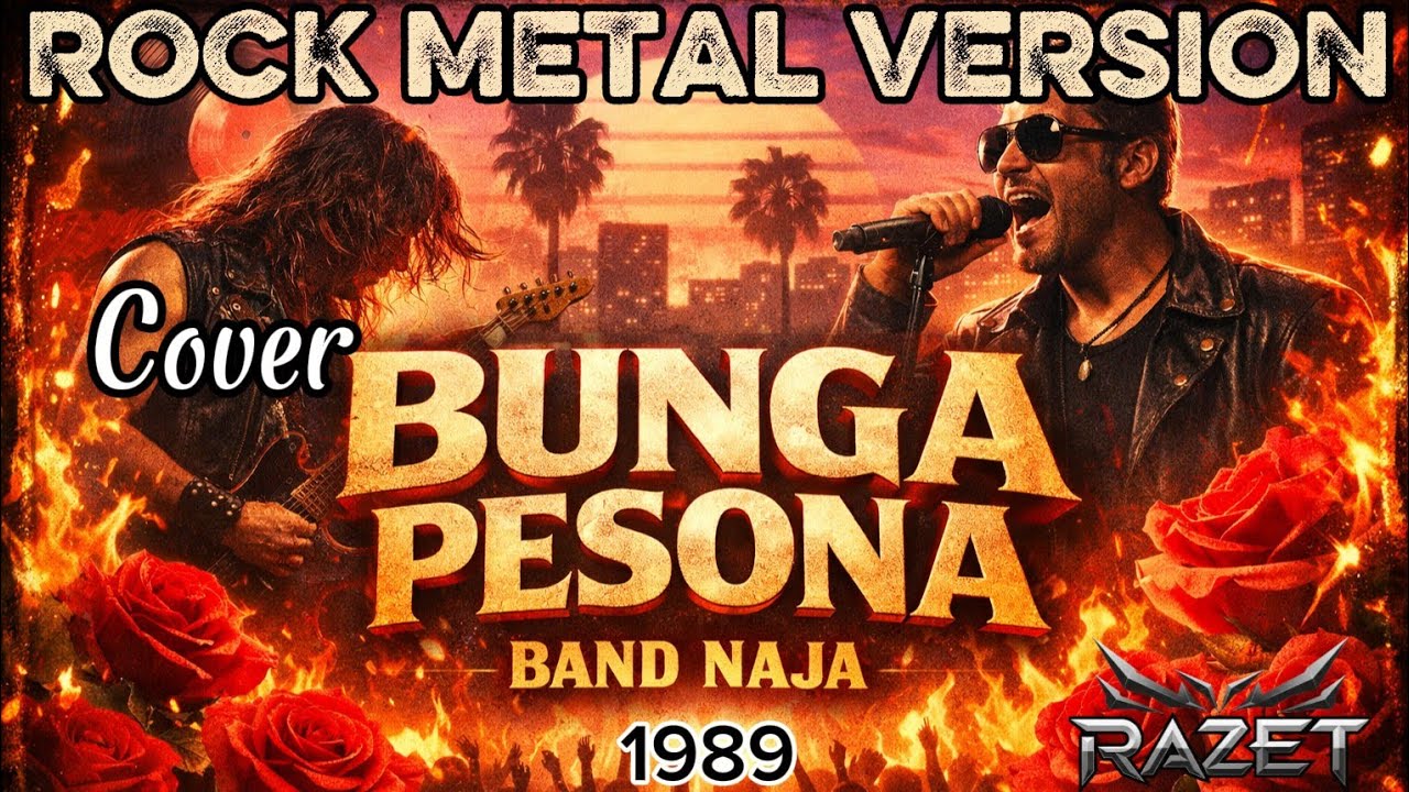 “Bunga Pesona – Naja (Rock Metal Cover Version) | AI Remake 2026”