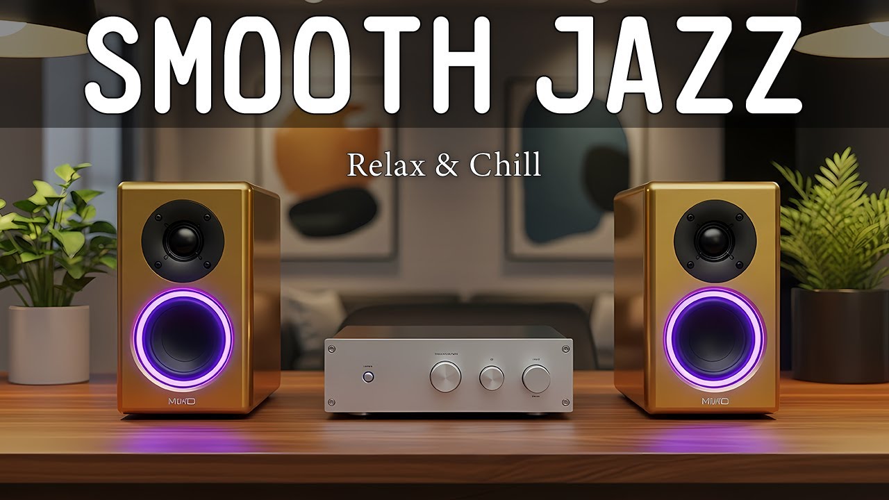 🌙 Late Night Smooth Jazz 🌆Soulful Saxophone Lounge Music for Warm & Cozy Relaxation 🎶
