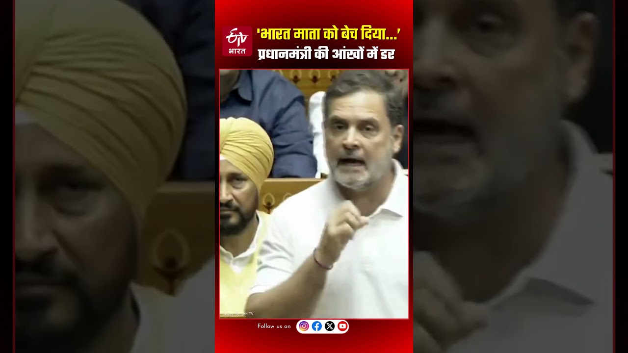 Rahul Gandhi on PM Modi: 'प्रधानमंत्री ने 'भारत माता' को बेच दिया है'