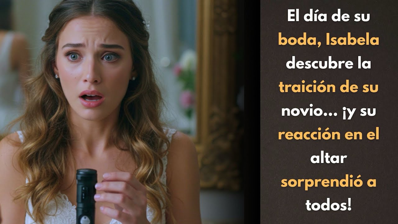 El día de su boda, descubre la traición de su novio… ¡y su reacción en el altar sorprendió a todos!
