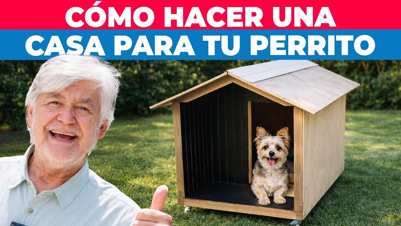 C&oacute;mo hacer una casa de madera para perro