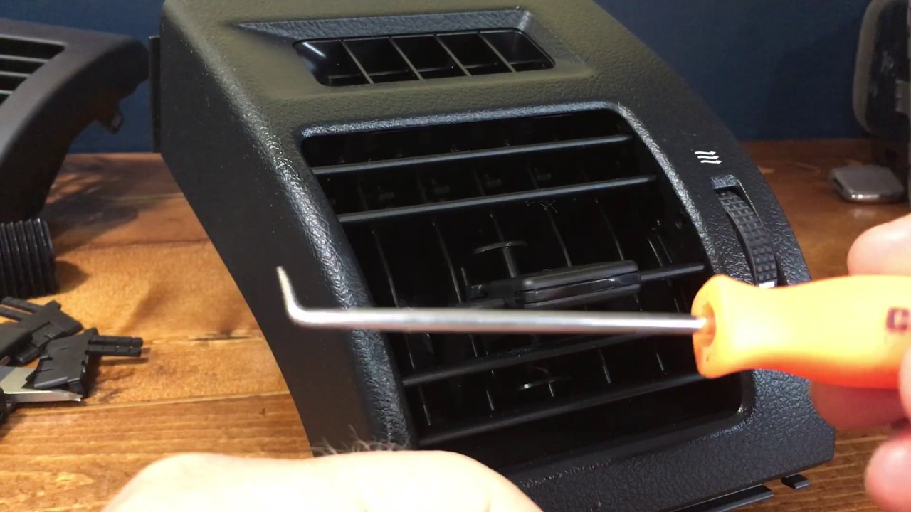 How to Fix Toyota Prado 150 2009-2018/C air vent  using Vent//Tabs