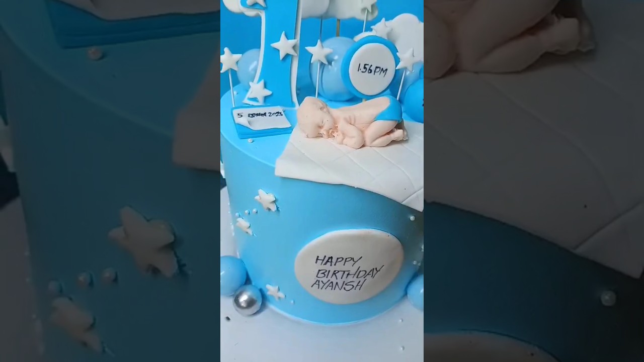 bebby shower cake design decoration semifodan 