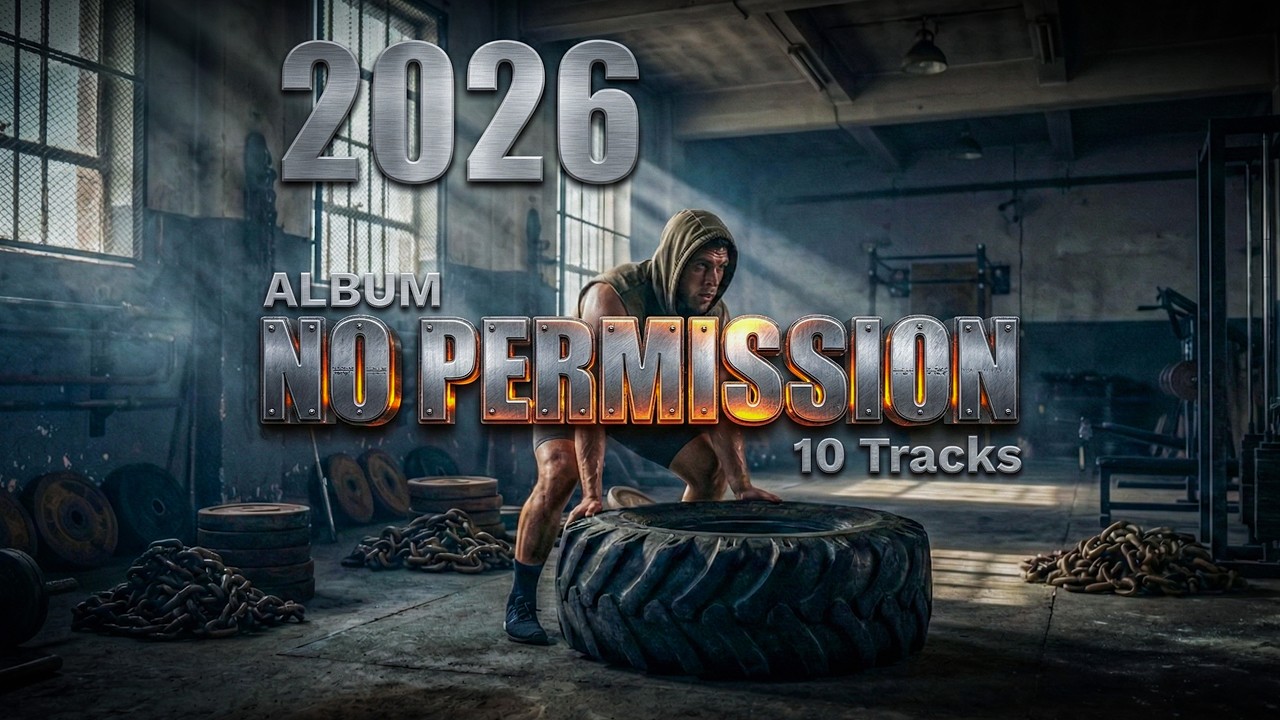 NO PERMISSION 💿 Aggressive Gym Hip-Hop Album | GYM Harder Workout Motivation (10 Tracks)