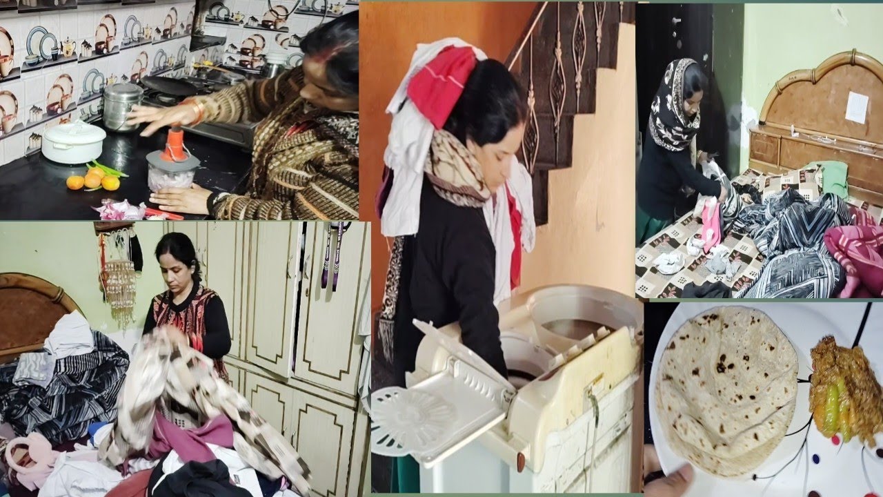 एक ग्रहणी के बिना घर की क्या हालत हो जाए अगर घर को व्यवस्थित न करें जब सारा घर फ़ैला हुआ होता हैं 