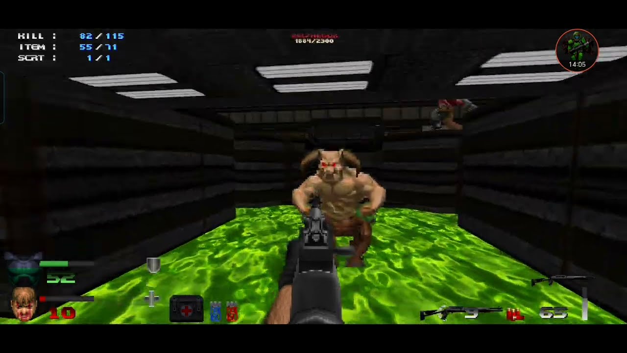 Dark Side Of Deimos (Map 4-Parte 2) | Brutal Cyberdoom