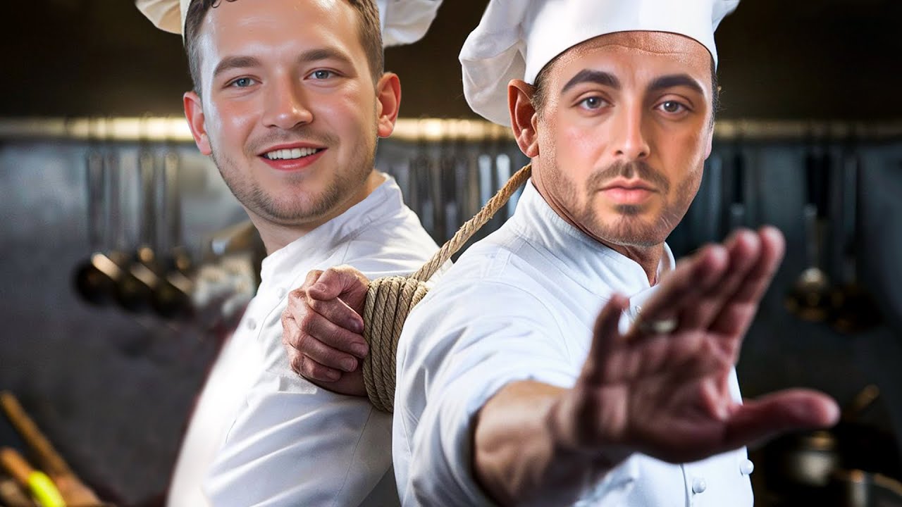 Can TWO Idiots Successfully Cook English Breakfast With One Hand?