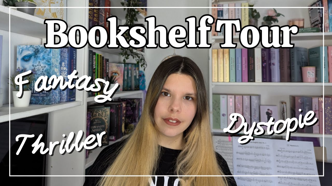 BOOKSHELF TOUR - 250 Bücher im Überblick | Limakra