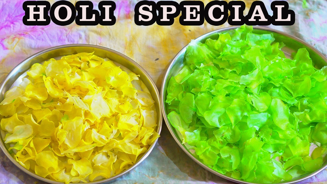 मार्केट जैसी क्रिस्पी आलू की चिप्स अब बनाये घर पर | Crispy Potato Chips | Holi Special Recipe |