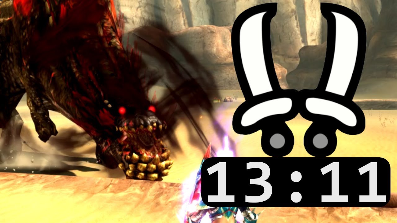 MHGU - G4 Savage Deviljho in 13'11'' (Adept DB Solo)