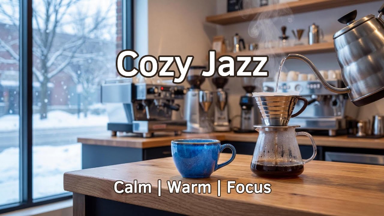 Cozy Jazz | Smooth Jazz for Focus, Work & Slow Evenings