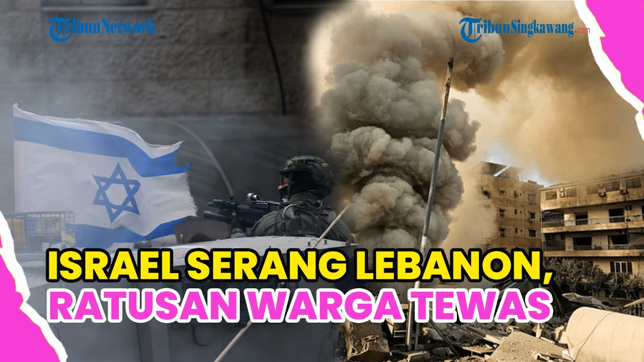 PERANG MEMANAS ! 687 ORANG TEWAS DALAM SERANGAN ISRAEL DI LEBANON
