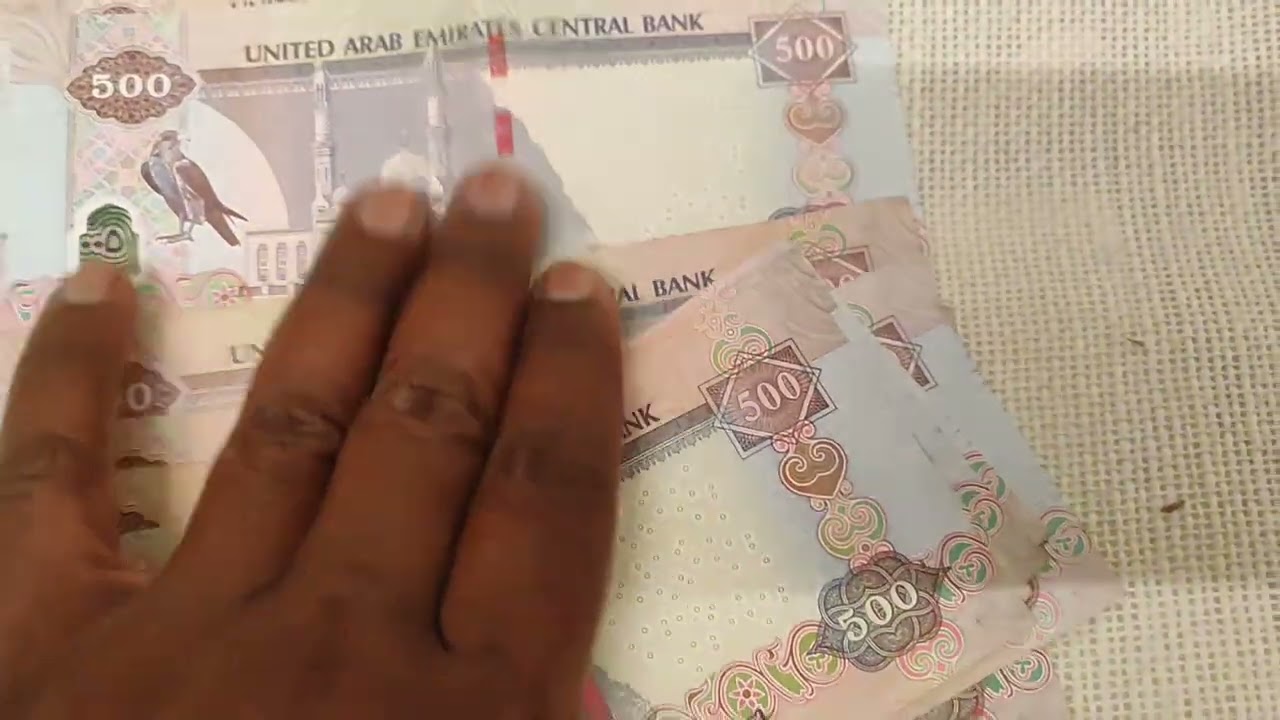 UAE dirham... 500 dirham....