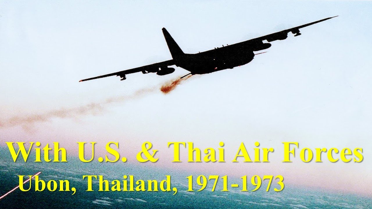 With U.S. & Thai Air Forces: Ubon, Thailand,  1971-1973