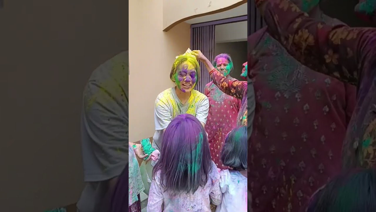Happy holi 🫟#fullenjoy #happymoments 🎉