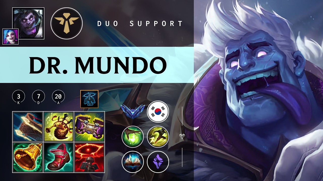 Dr. Mundo Support vs Leona - KR Diamond Patch 26.03