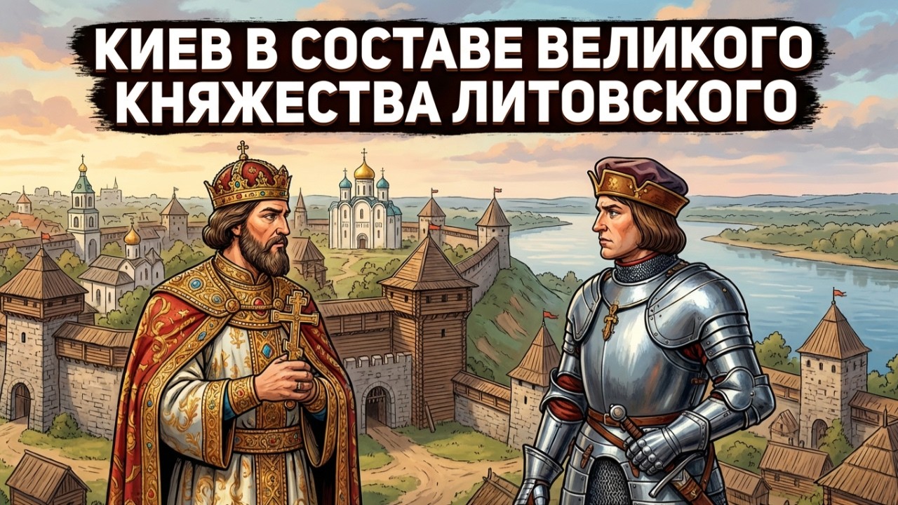 История Киева 4. Киев в составе Великого княжества Литовского и Речи Посполитой