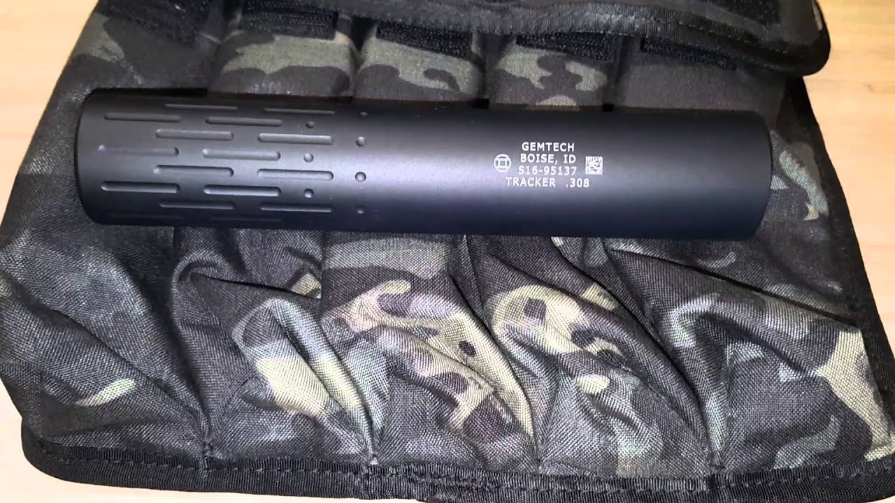 Texas NFA Gun Trust GemTech Tracker 308 Silencer