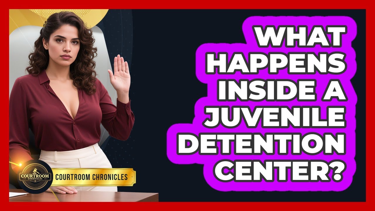 What Happens Inside A Juvenile Detention Center? - Courtroom Chronicles