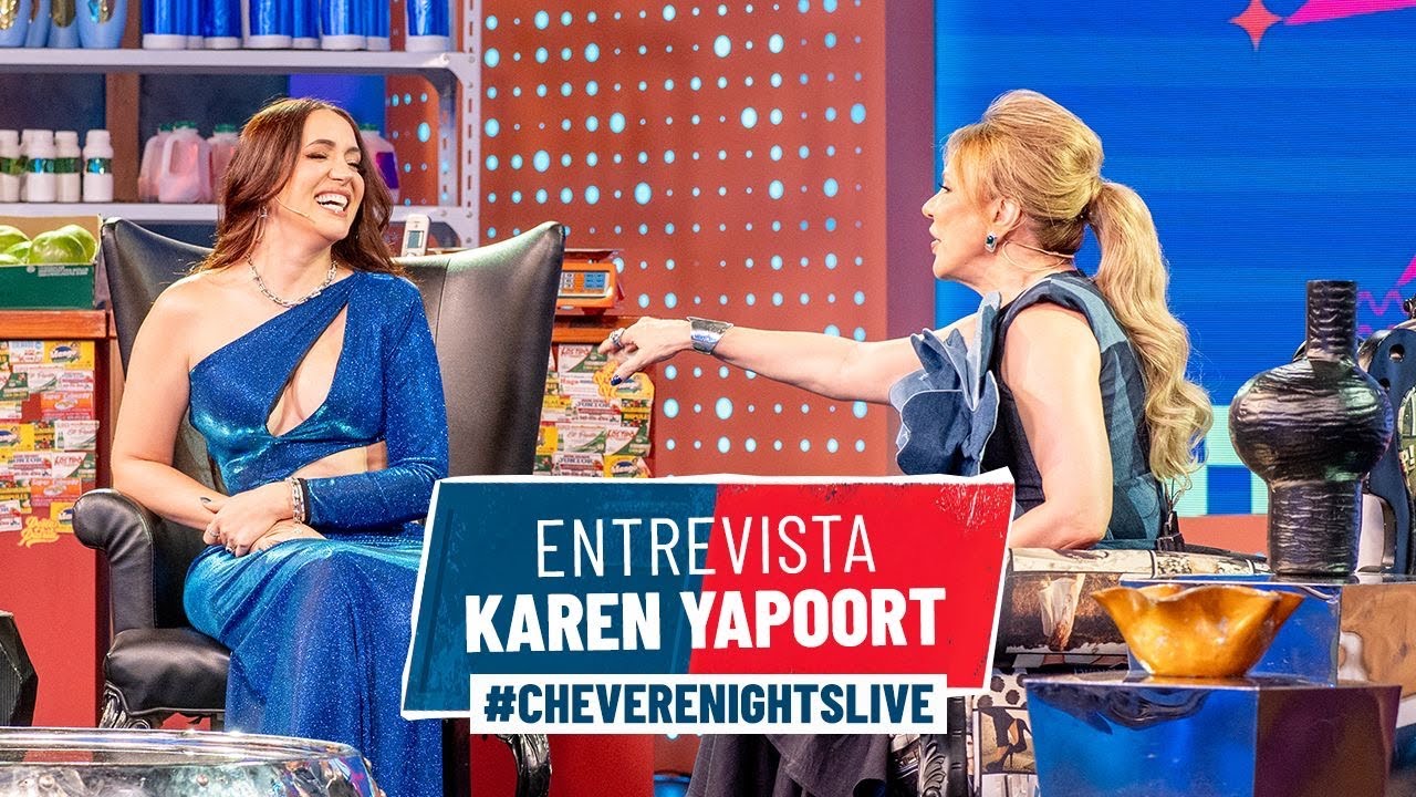 De Diva a Diva: Karen Yapoort entrevistada por Milagros Germ&aacute;n | Ch&eacute;vere Nights Live
