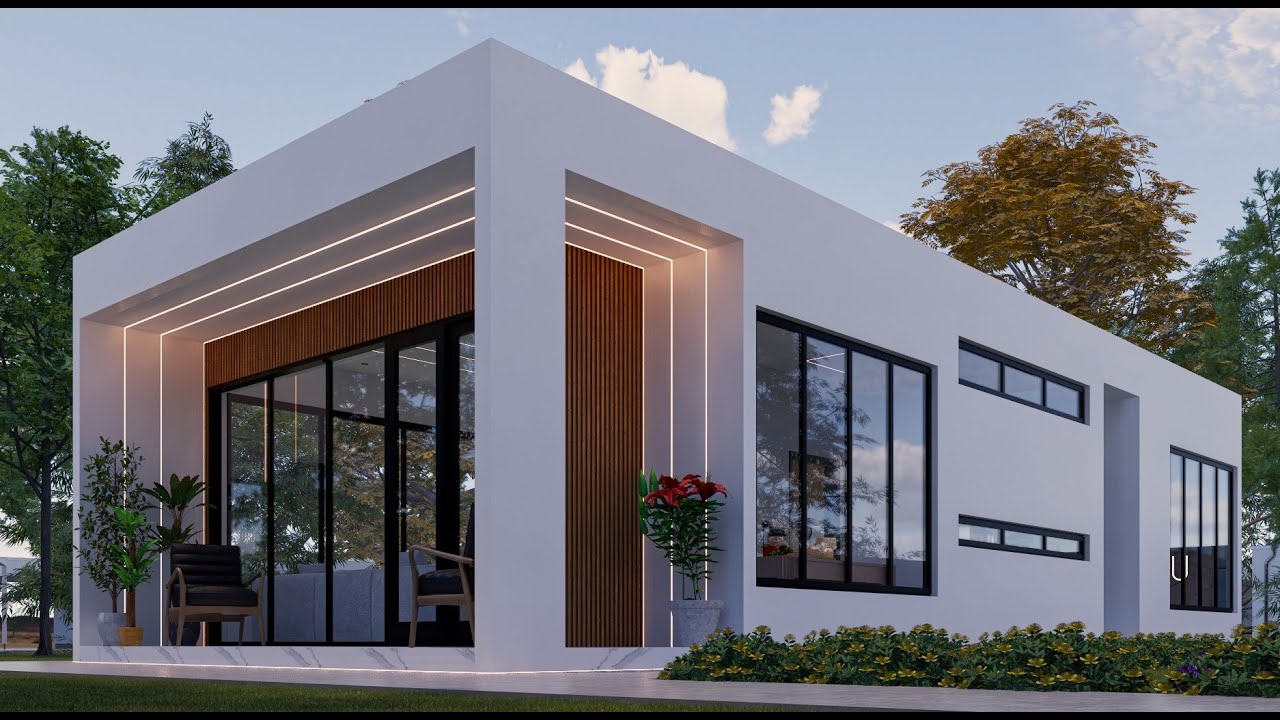Stylish and Functional Modern 2 Bedroom House Design