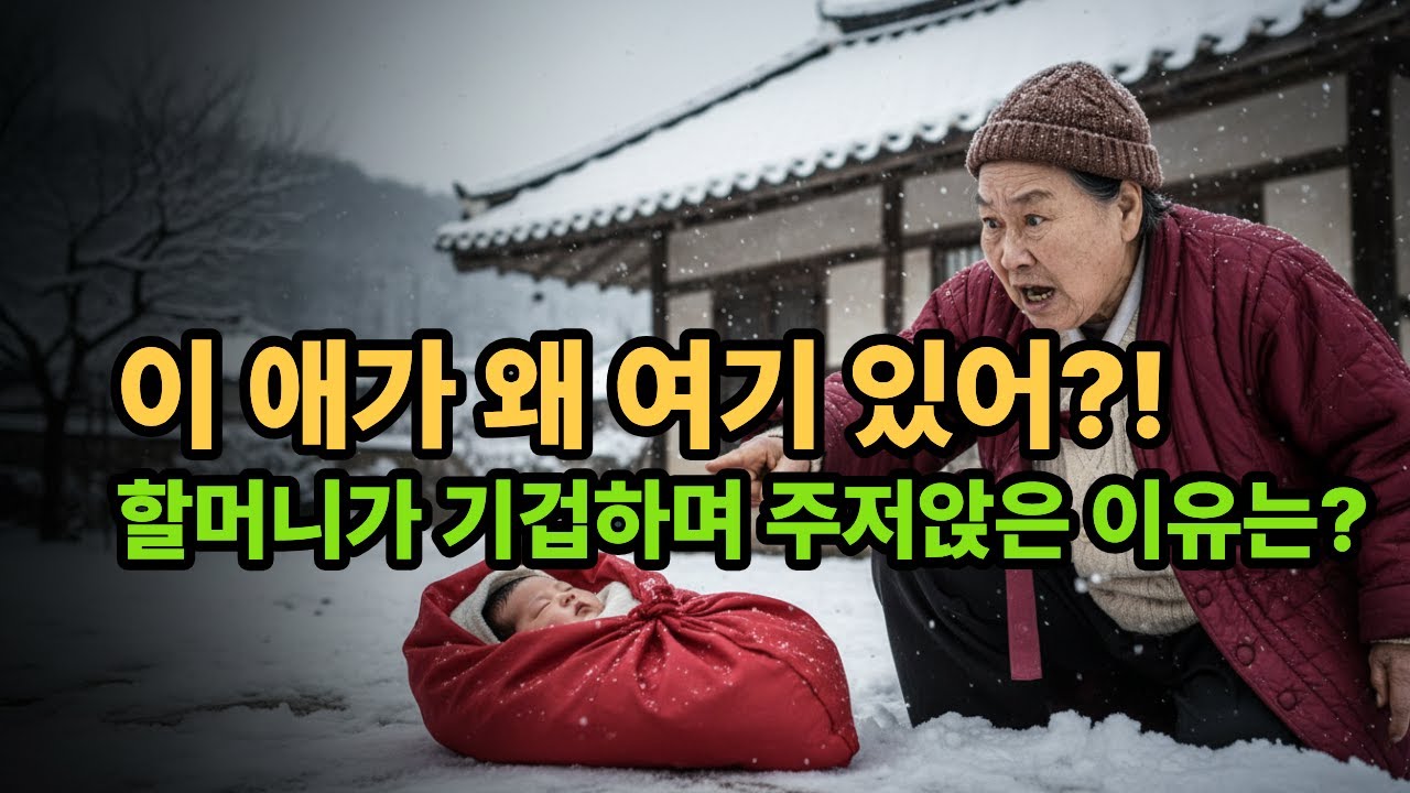 엄마, 이 애 당장 버려! 돈에 미친 불효자 아들이 눈속에서 발견한 아이의 얼굴을 보고 기겁하며 주저앉은 이유