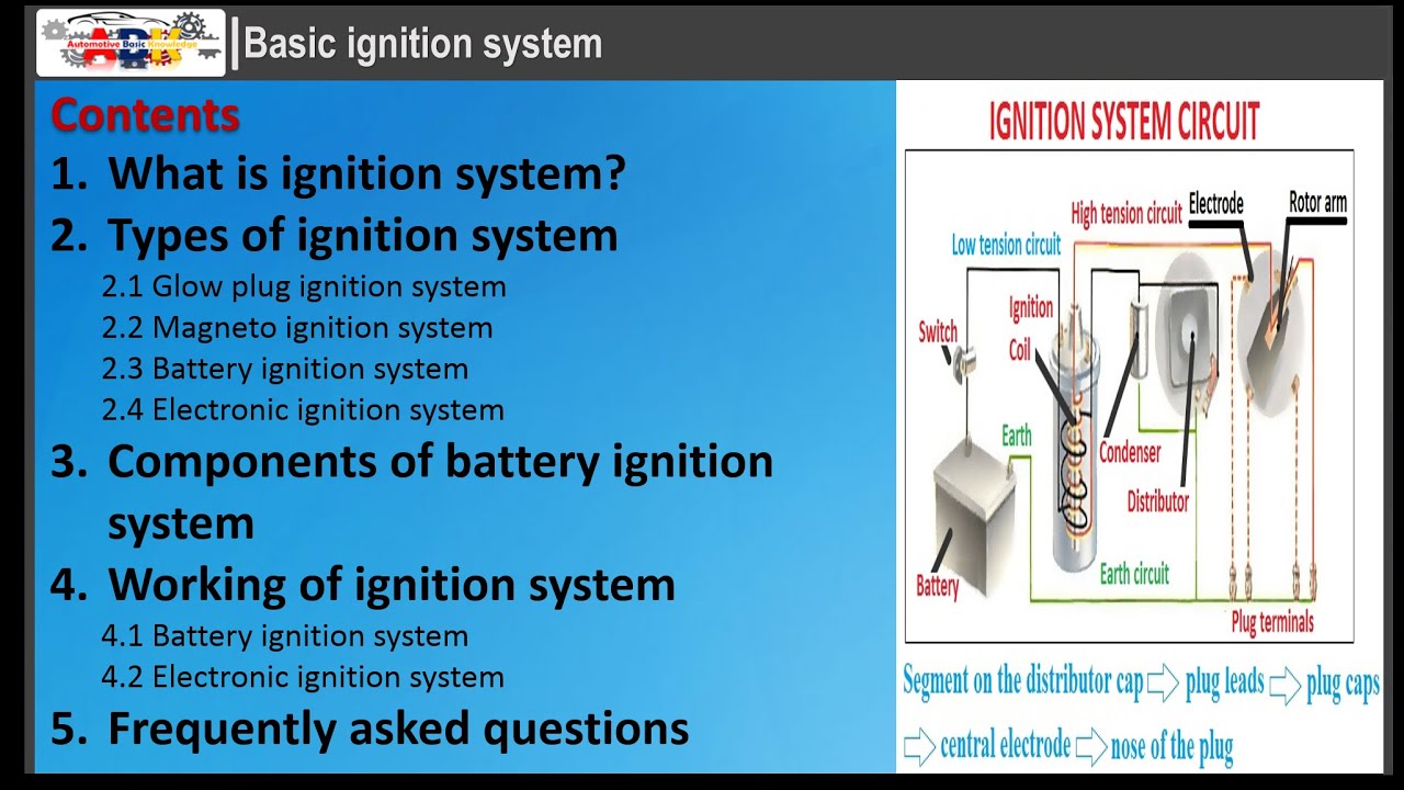 Basic ignition system