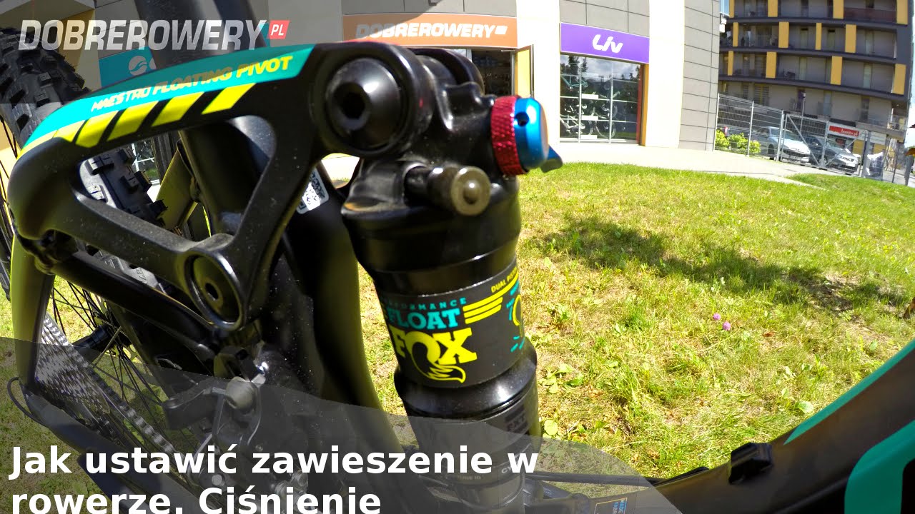 Ustawienie amortyzatorów w rowerze górskim - ciśnienie powietrza