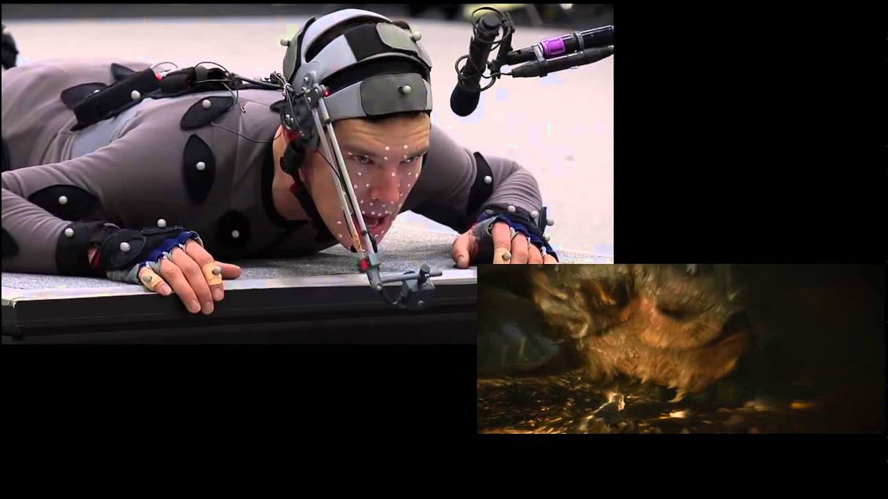 Benedict Cumberbatch Smaug mocap comparison