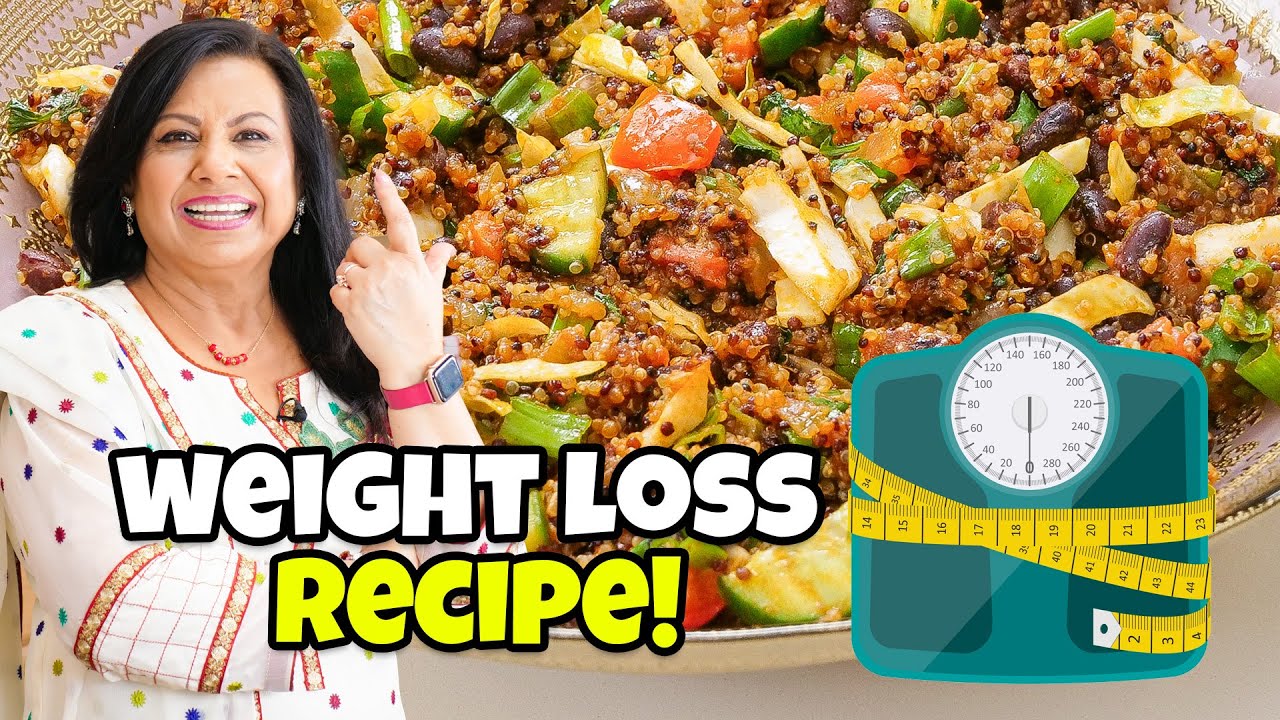 Weight Loss Karne Ke Liye Best Idea! Super Food Quinoa Salad Bowl Recipe in Urdu Hindi - RKK