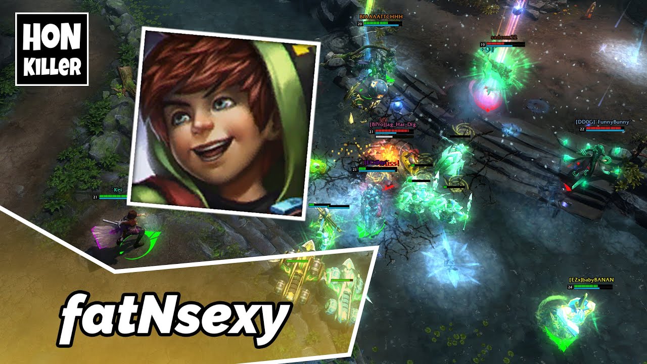 HoN Puppet Master Gameplay - fatNsexy - 27 Kills