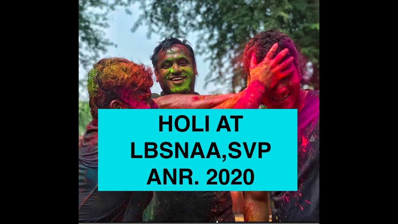 LBSNAA  SVP ANR HOLI 2020  I QUANTUM JUMP TO IAS I MOTIVATIONAL I DR NITIN SHAKYA