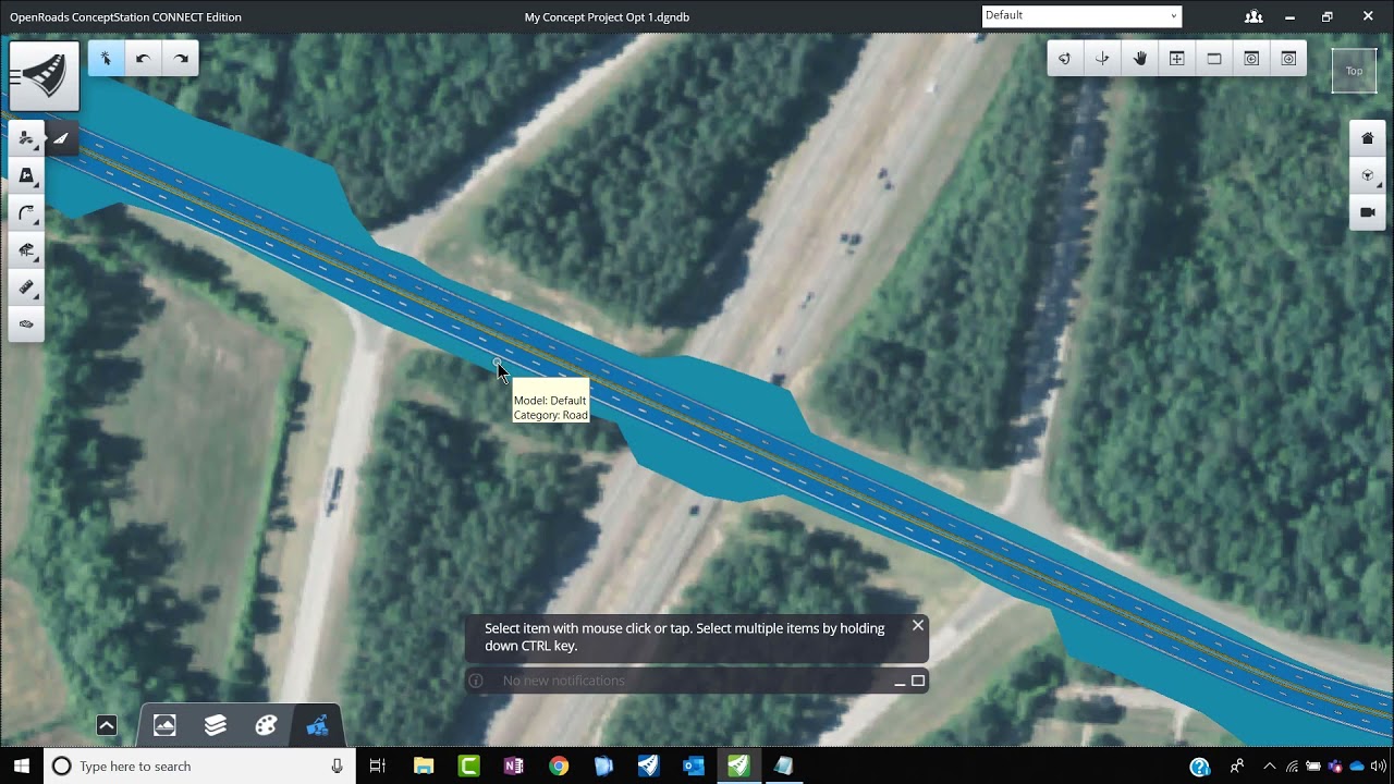Conceptualization with OpenRoads ConceptStation
