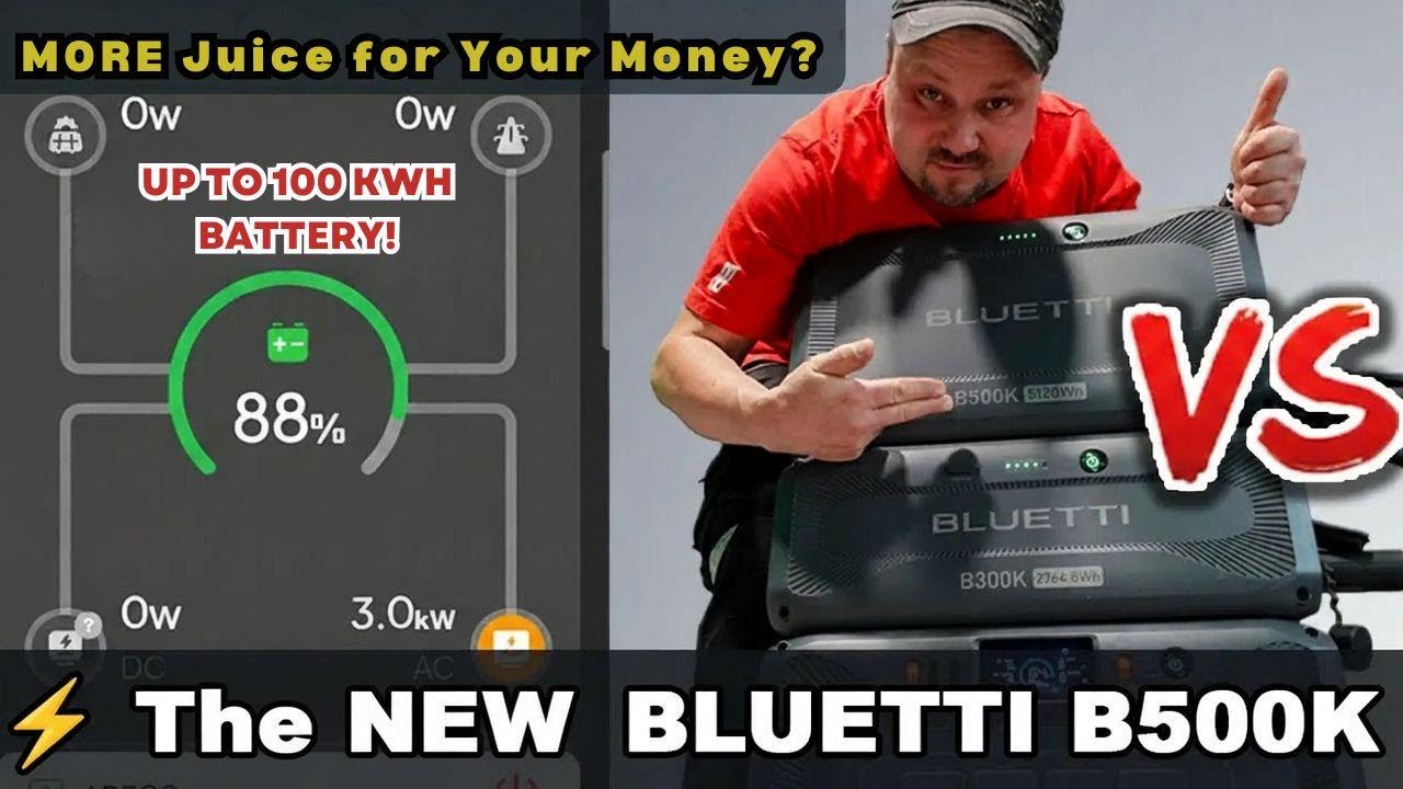 Get More Power for Your Money? Testing the NEW BLUETTI B500K (5.1 kWh) vs. B300K | Blackout Ready!