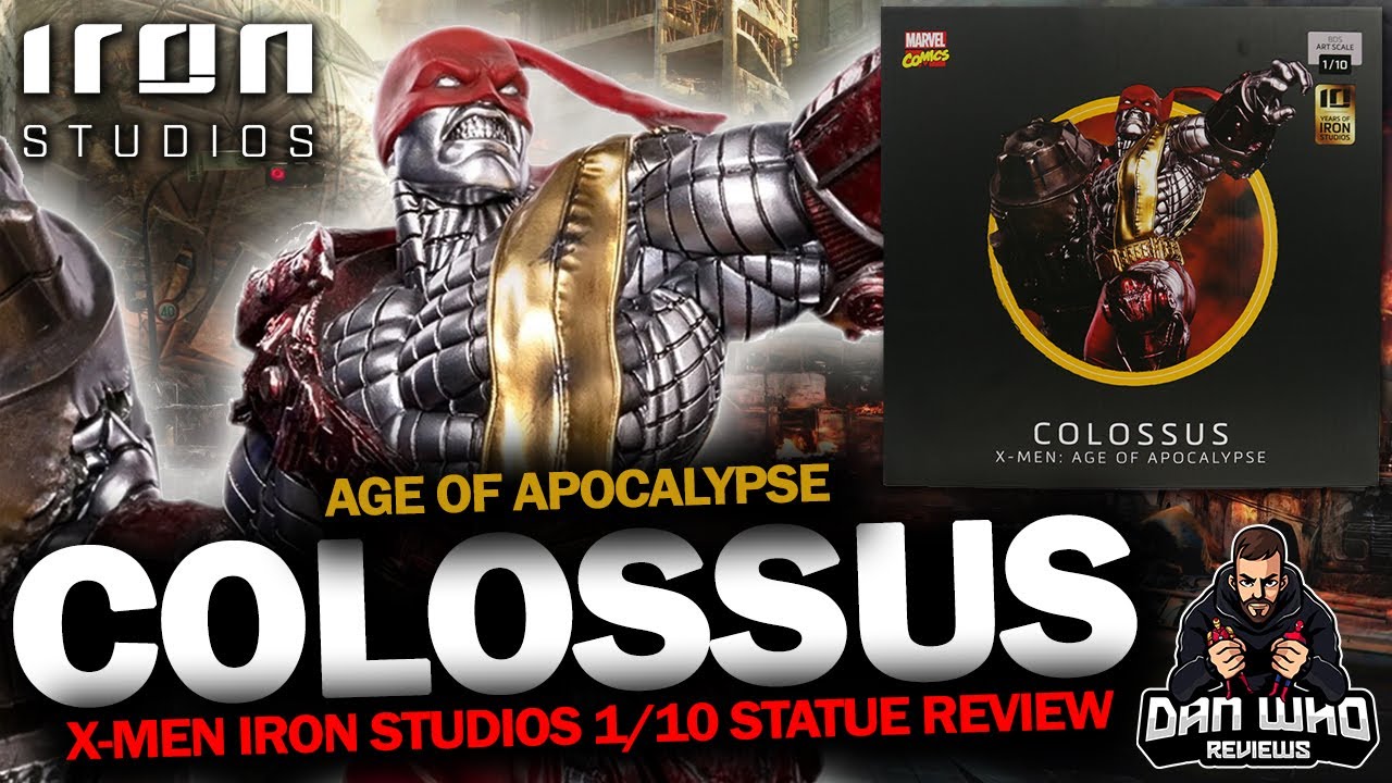 X-Men Age Of Apocalypse Colossus Statue BDS Art Scale 1/10 Iron Studios Unboxing & Review