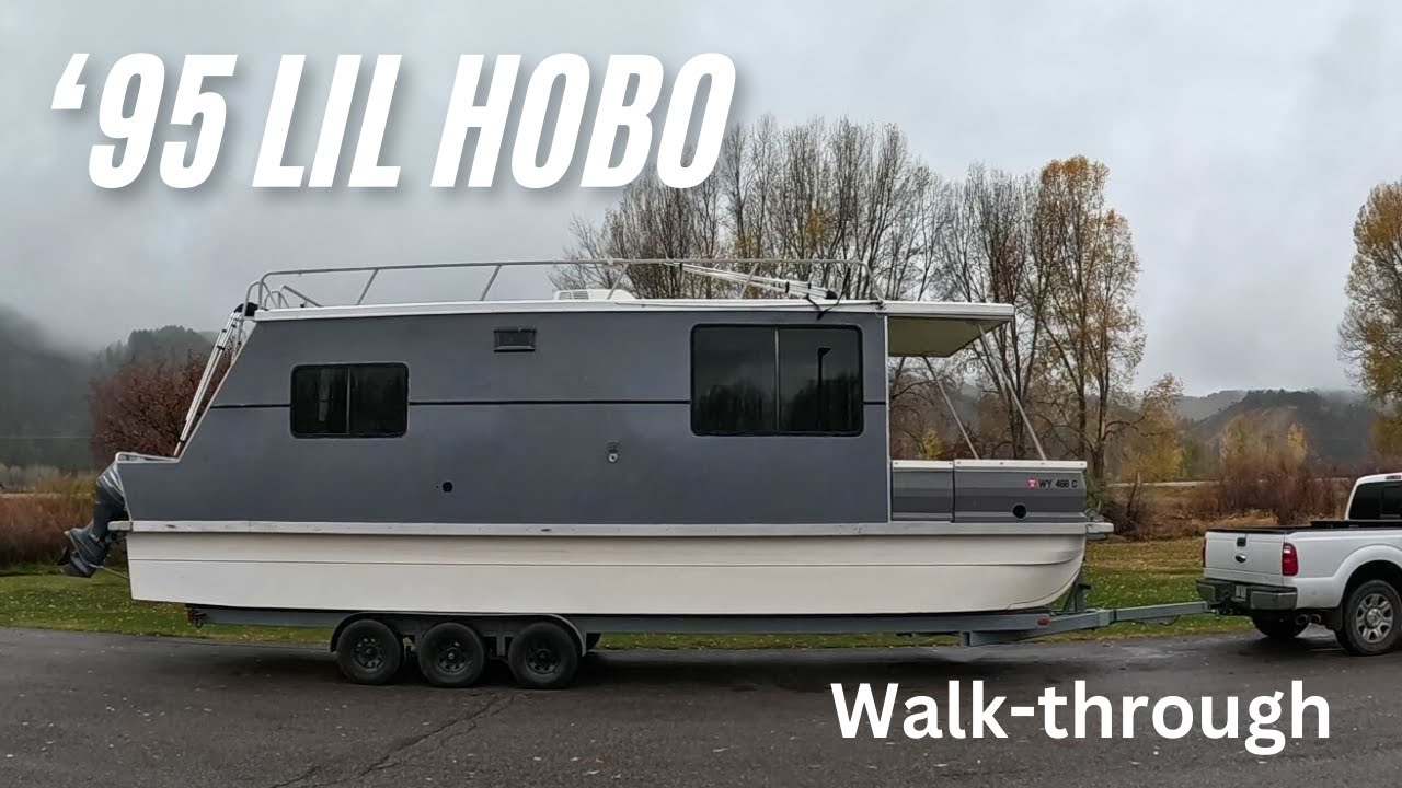 EP 1 - 1995 Catamaran Cruiser Lil' Hobo Walkthrough Interior