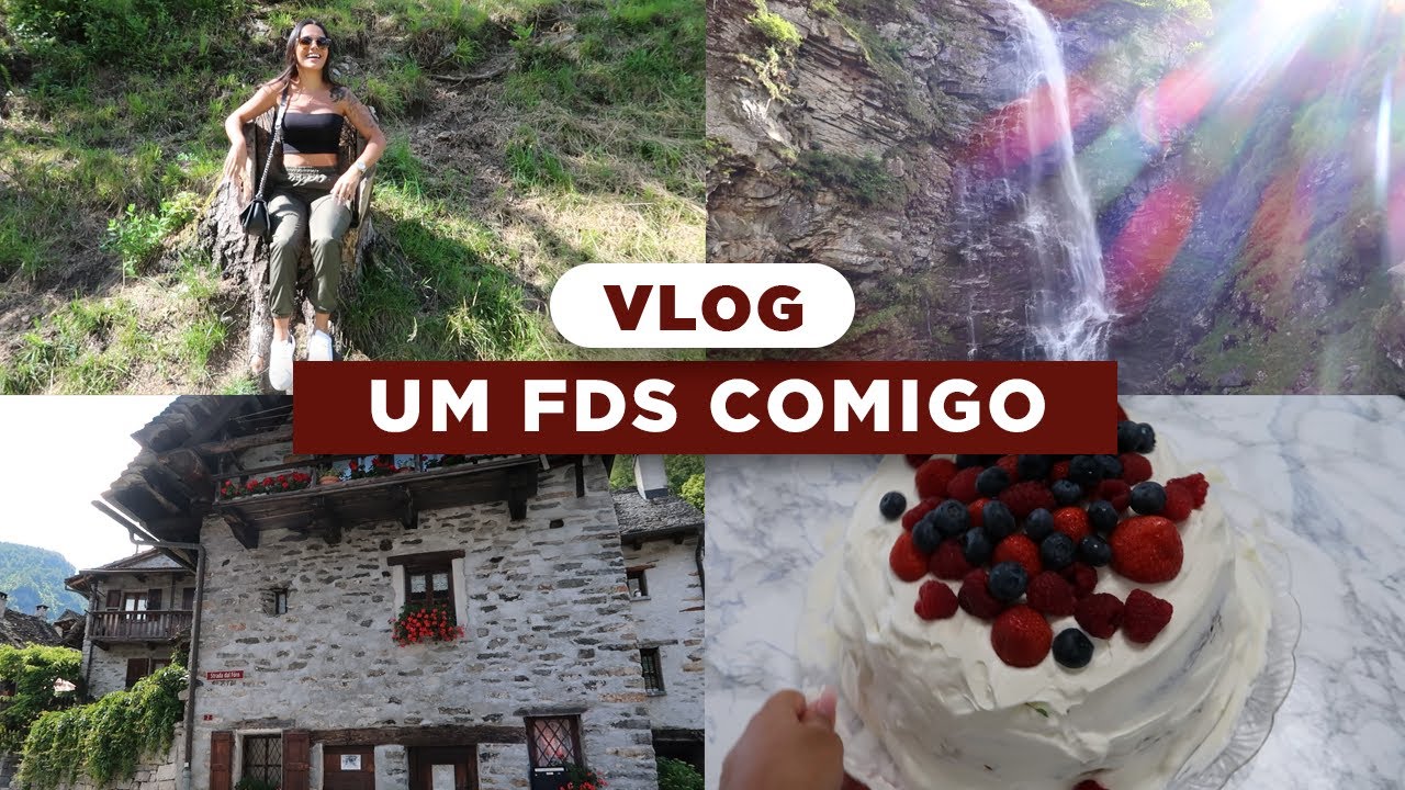 UM FDS COMIGO: Viajei pra Suíça, conheci um lugar INCRÍVEL e fiz bolo de abacaxi com coco 🥥