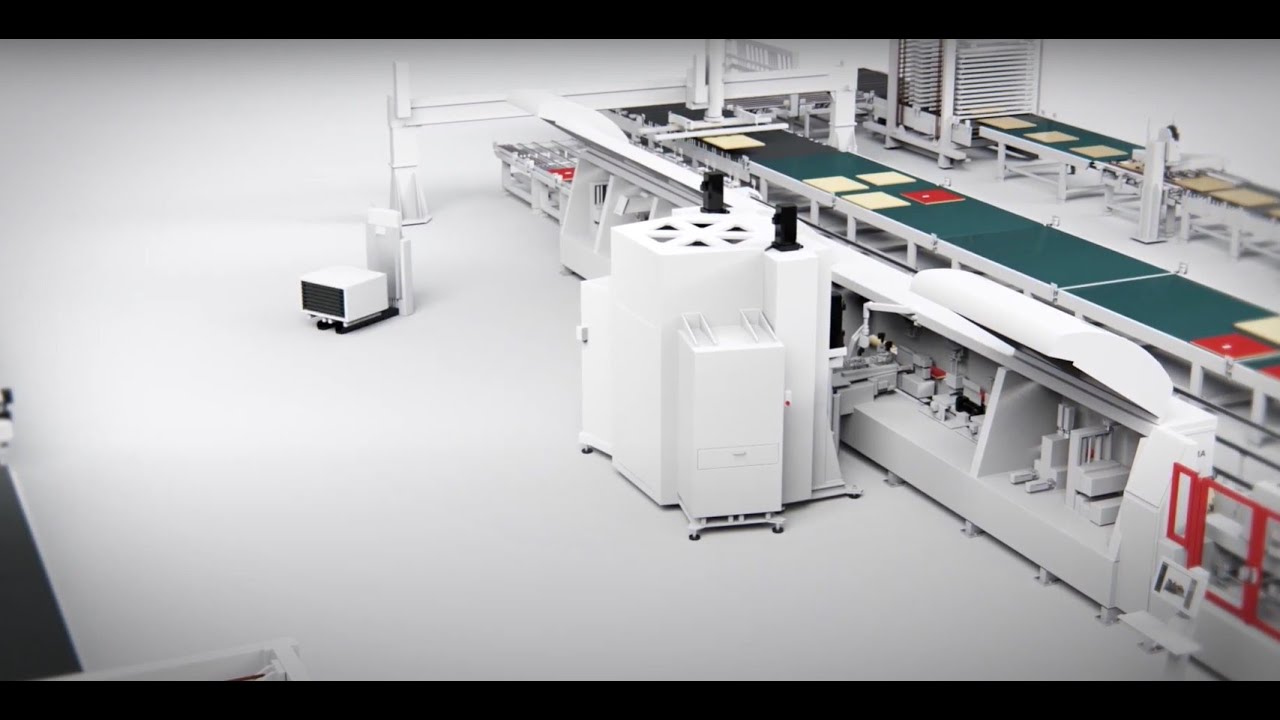 Automatisches Kantenhandling - autonome Transportsysteme | automatic edge handling - agv