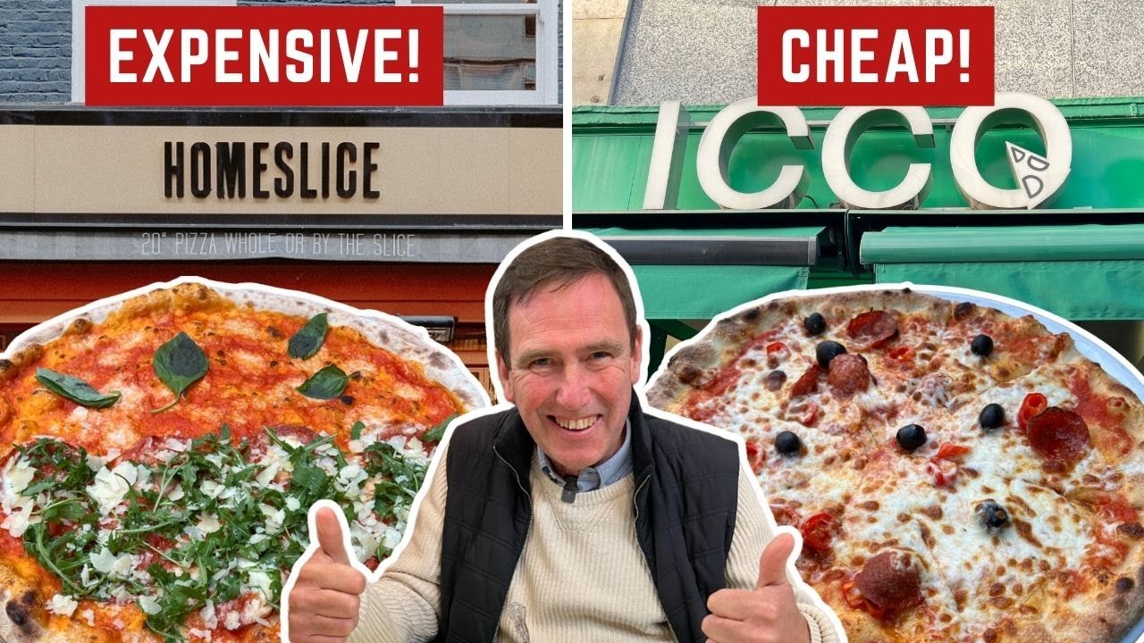 A CHEAP vs EXPENSIVE PIZZA in LONDON!