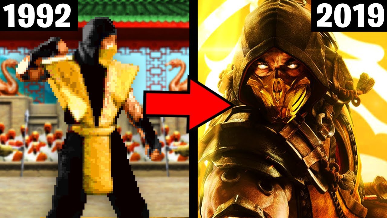 A INCRÍVEL EVOLUÇÃO DE MORTAL KOMBAT