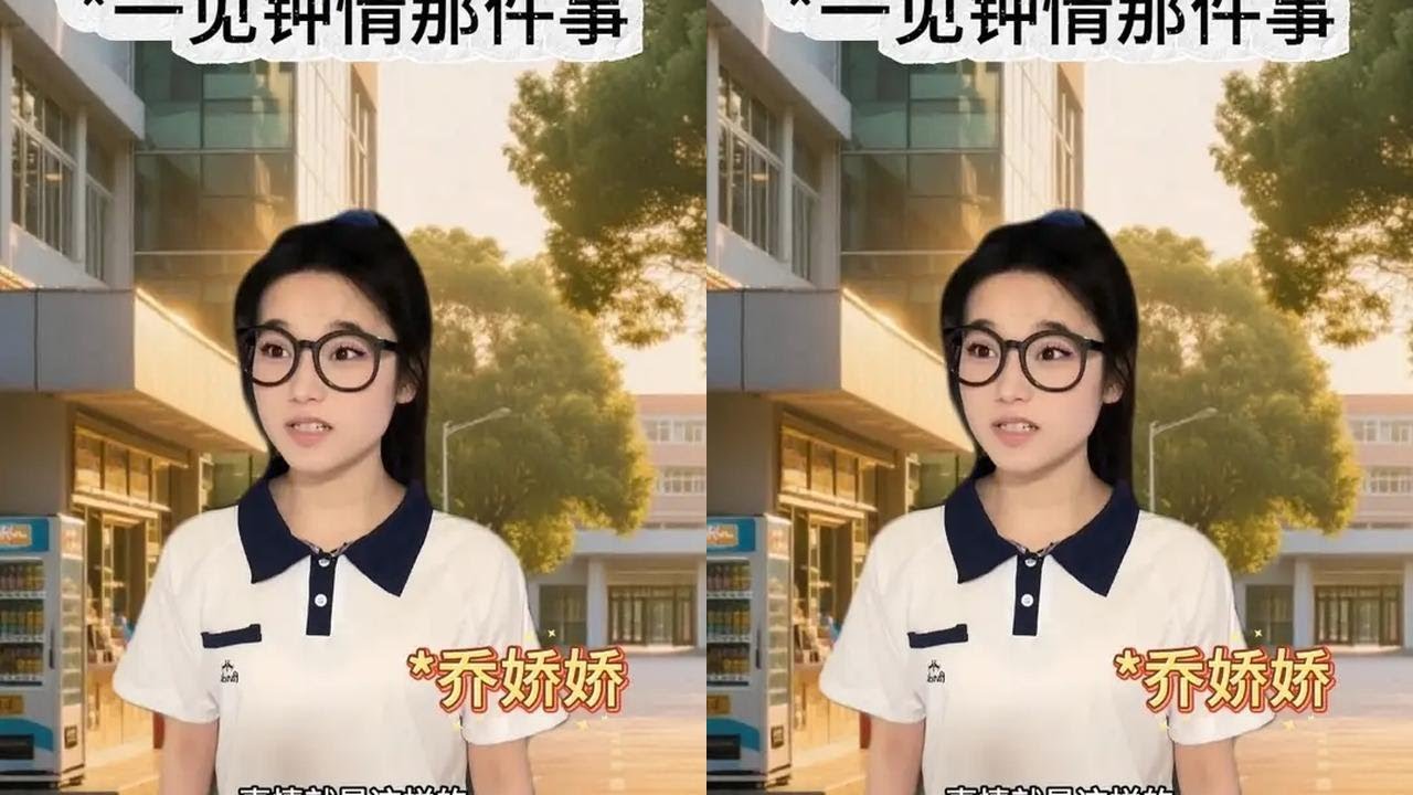校园小甜剧“一见钟情那件事”连载中…#校园 #剧情 #校园故事 #青春校园 #一人分饰多角