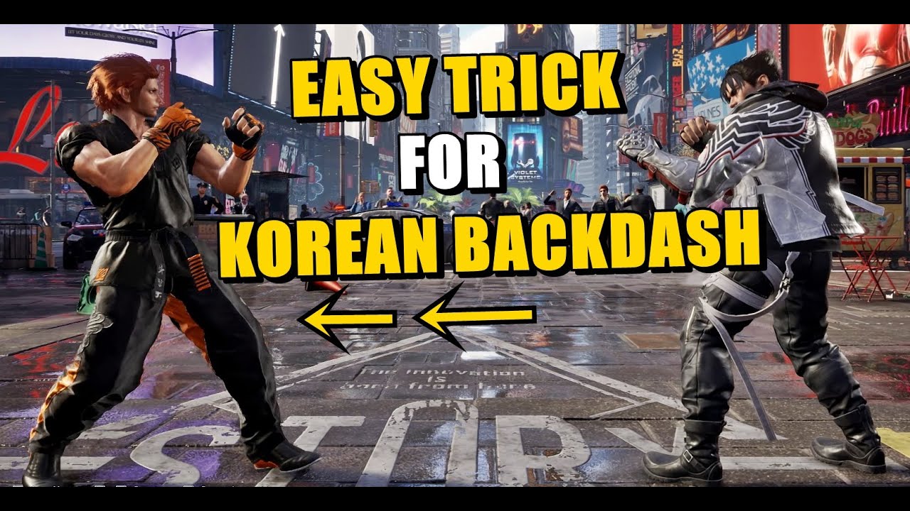 Как сделать корейский BACKDASH на клавиатуре, Mixbox и Hitbox в TEKKEN 8