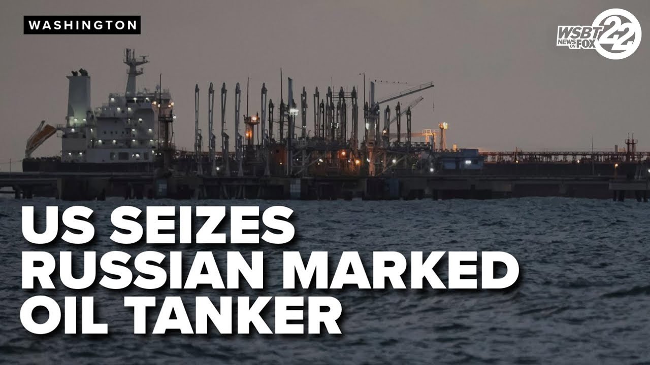 Russian flagged tanker US continues raids