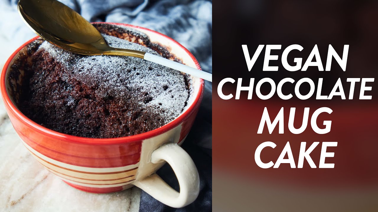 Vegan Chocolate Mug Cake