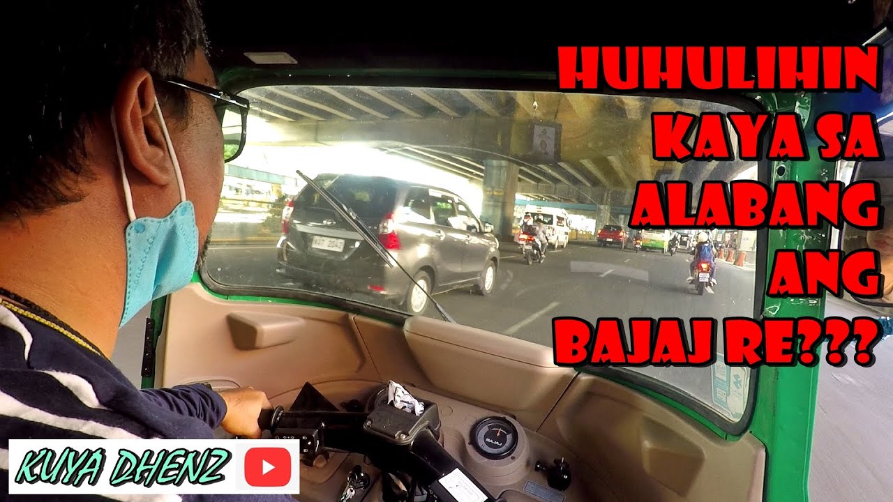BAJAJ RE BYAHE BINAN TO TAGUIG | DUMAAN SA HINUHULI RAW ANG 3 WHEELERS | Kuya Dhenz