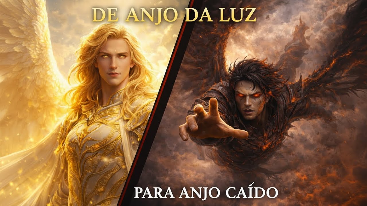 A QUEDA DE LÚCIFER: O ANJO QUE DESAFIOU DEUS | HISTÓRIA COMPLETA 